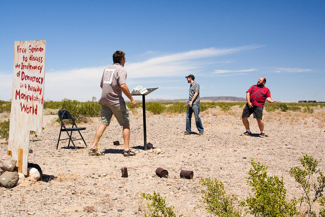 Meeting at the lo desert lodge