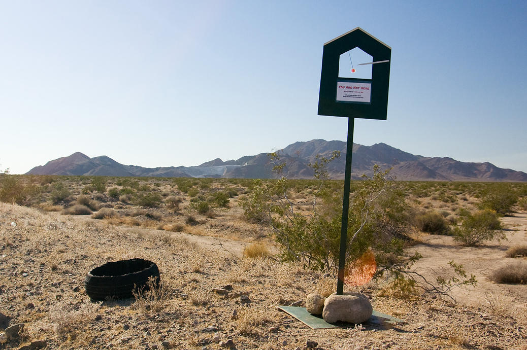 you are note here sign route 66