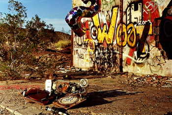 two turntables and a microphone thumbnail